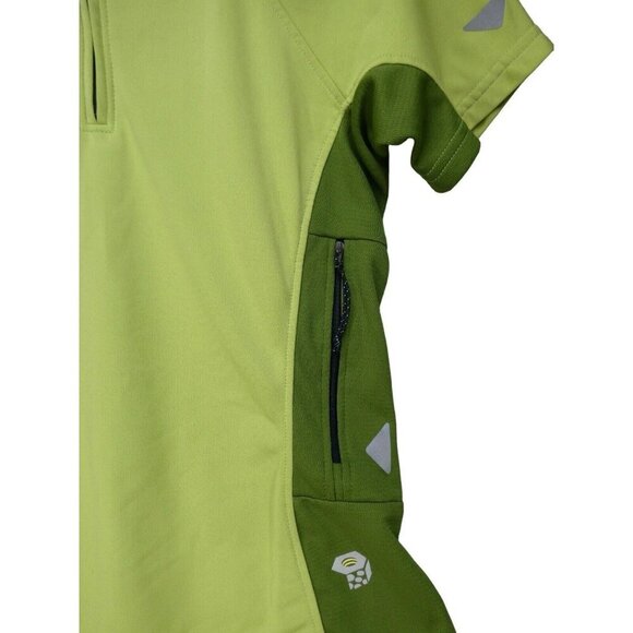 Mountain Hardwear‎ Cycling Shirt Women Small Short Sleeve Two Tone Green Outdoor - Picture 6 of 11